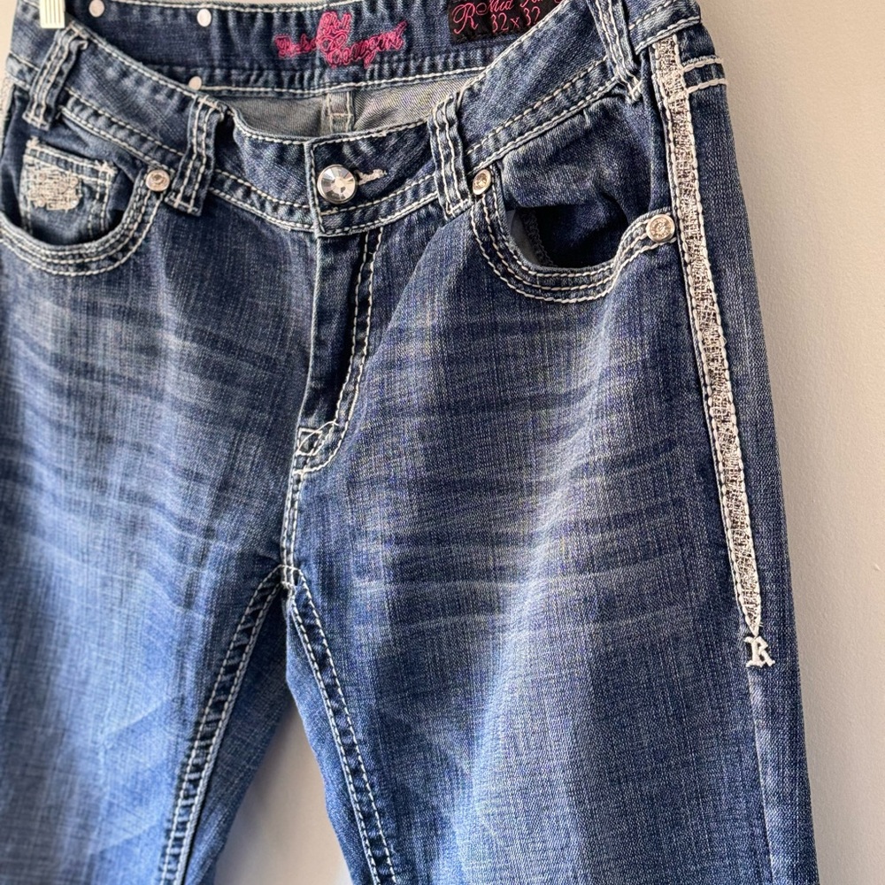 Women’s, Rock & Roll Cowgirl, Boot Cut Denim Jeans - Picture 7 of 14